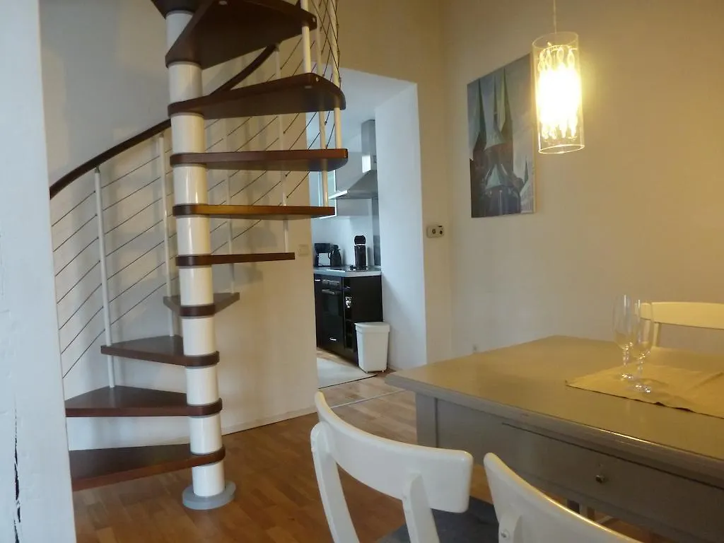 Apartment Likedeeler Am Stadthafen Lubeck